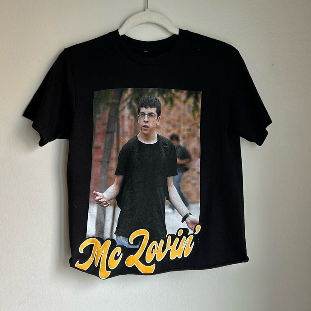 Superbad McLovin Cropped Graphic Tee